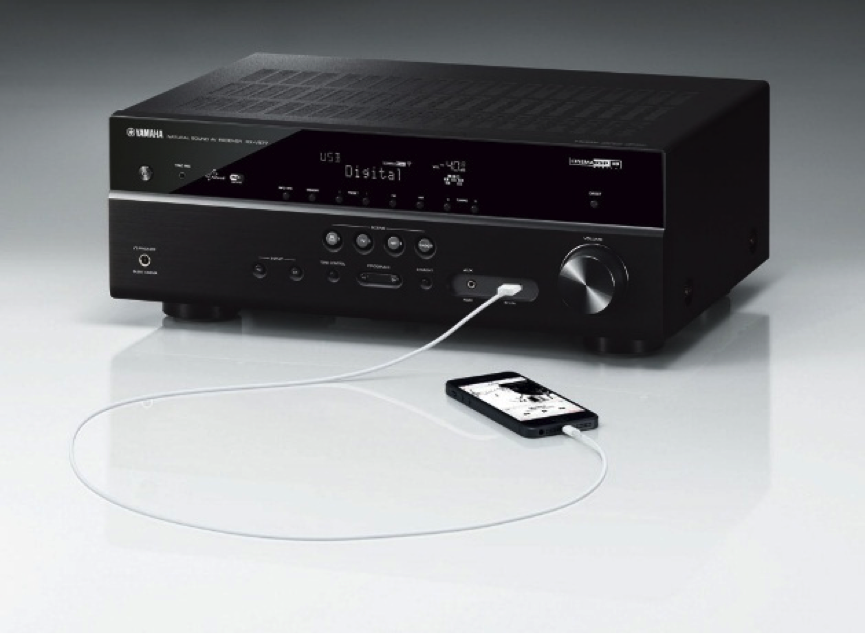 新款上市：RX-V577，AG旗舰厅7.2声道数码家庭影院收音扩音机 