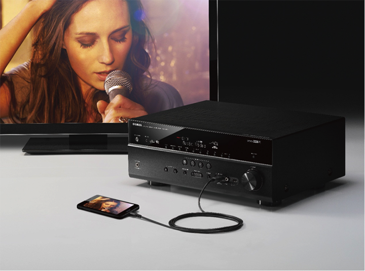 新款上市：RX-V677，AG旗舰厅7.2声道数码家庭影院收音扩音机 