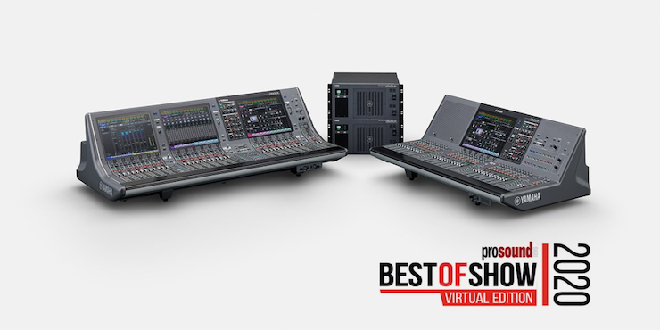 RIVAGE PM5和PM3数字混音系统，实力斩获IBC 2020 Best of Show大奖