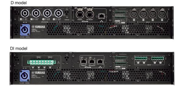 新型网络功放PC系列D/DI型号：通过集成强大的矩阵功能和Dante连接方式，提供高灵活性和可扩展性